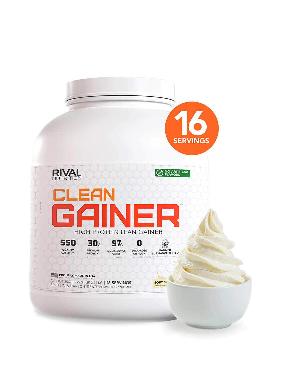 Naturally Flavored Clean Gainer