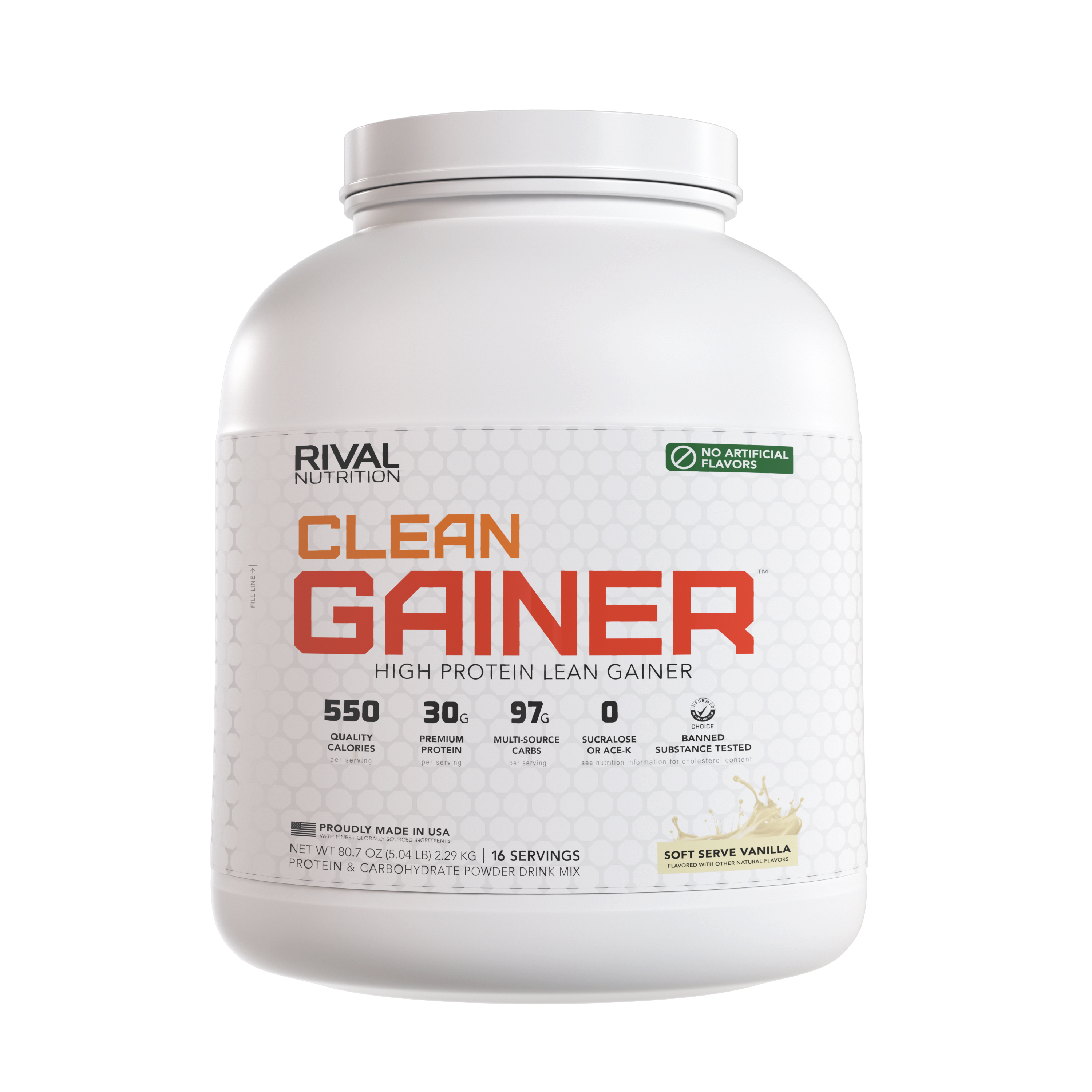 Naturally Flavored Clean Gainer